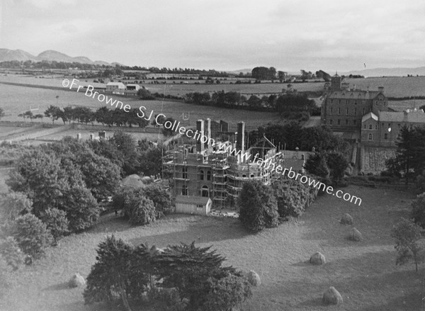 REBUILDING ST MARY'S TAKEN FROM CATHEDRAL TOWER